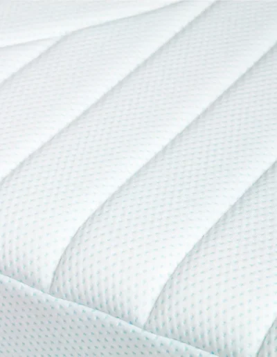 TEMPUR Advanced Material technology close-up showing billions of ultra-sensitive cells for personalized comfort and support
