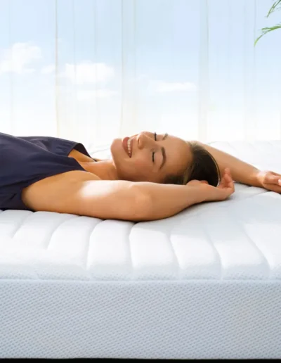 TEMPUR Pro CoolQuilt medium firm mattress in elegant bedroom setting showcasing luxury cooling comfort