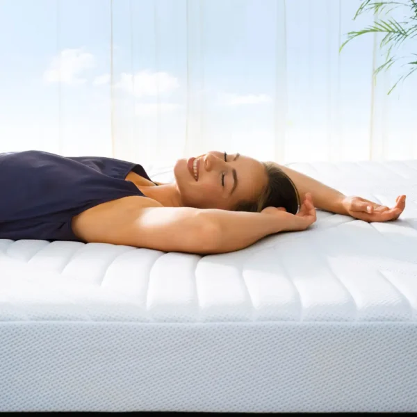 TEMPUR Pro CoolQuilt medium firm mattress in elegant bedroom setting showcasing luxury cooling comfort