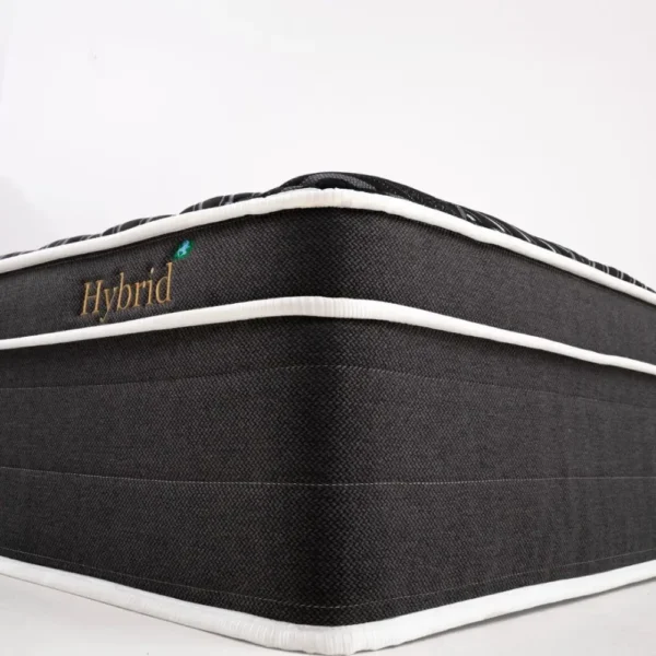 Eclipse Glacier Black Ice Luxury Mattress Corner