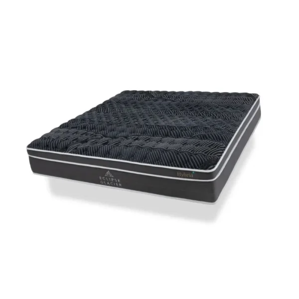 Eclipse Glacier Black Ice Luxury Mattress Side