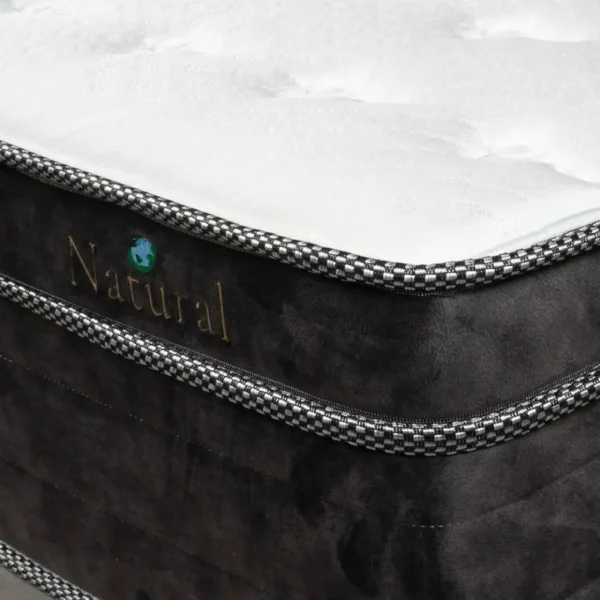 Eclipse YourCOMFORT Natural Latex Hybrid Mattress Natural - 31.5cm Organic Cotton & Pocket Spring Mattress - Image 4